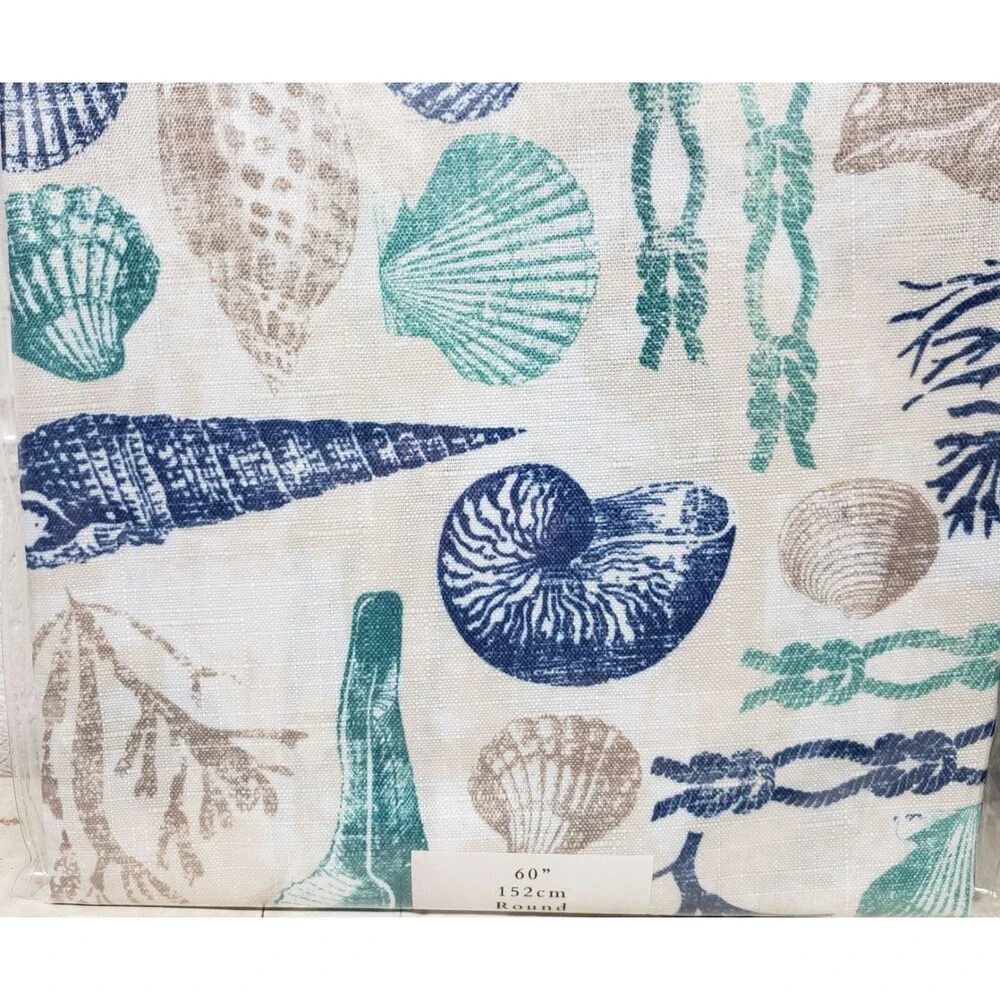 Printed Fabric Tablecloth 60